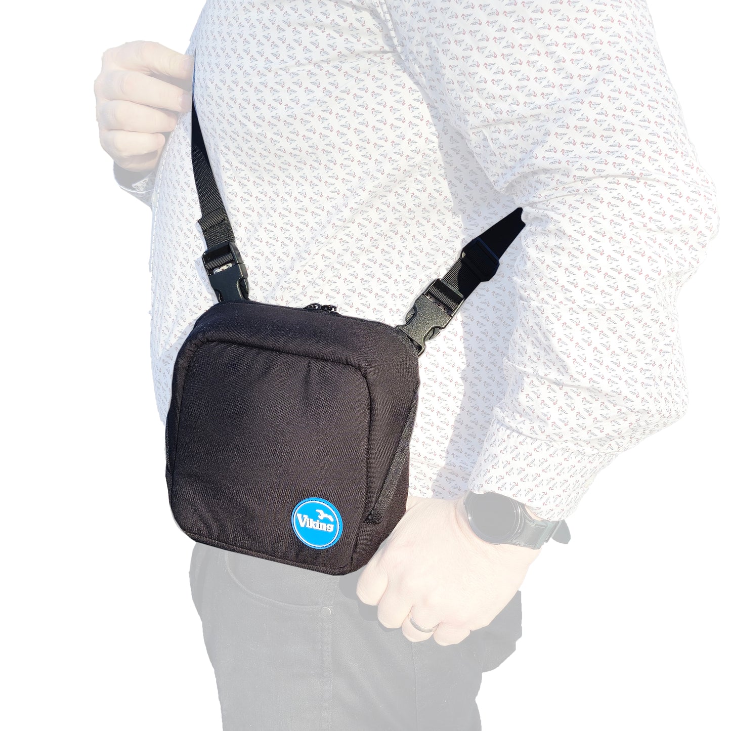 Viking Binocular Carry Case with shoulder strap