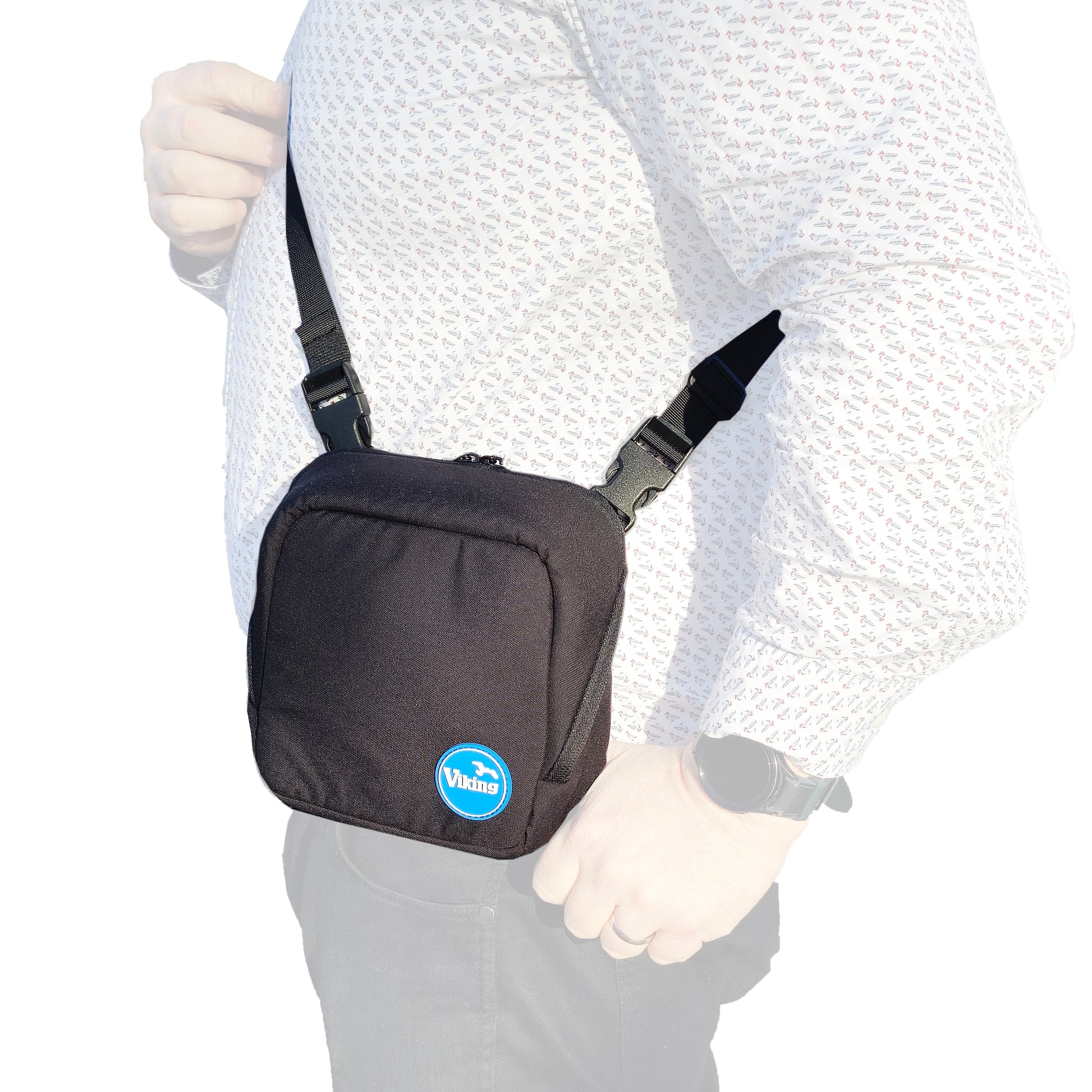 Viking Binocular Carry Case with shoulder strap