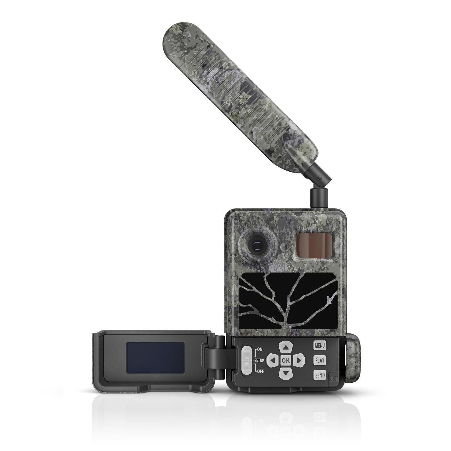 Zeiss Secacam 3 Cellular Trail Camera Open front with screen and buttons