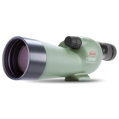 Kowa TSN 502 straight spotting scope straight front objective