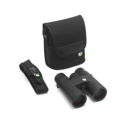 RSPB Harrier 8x42 binoculars, strap and case