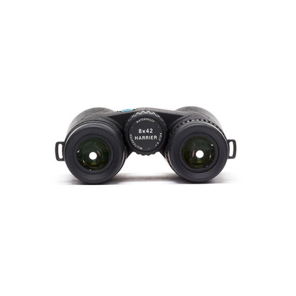 RSPB Harrier 8x42 binoculars focus wheel top