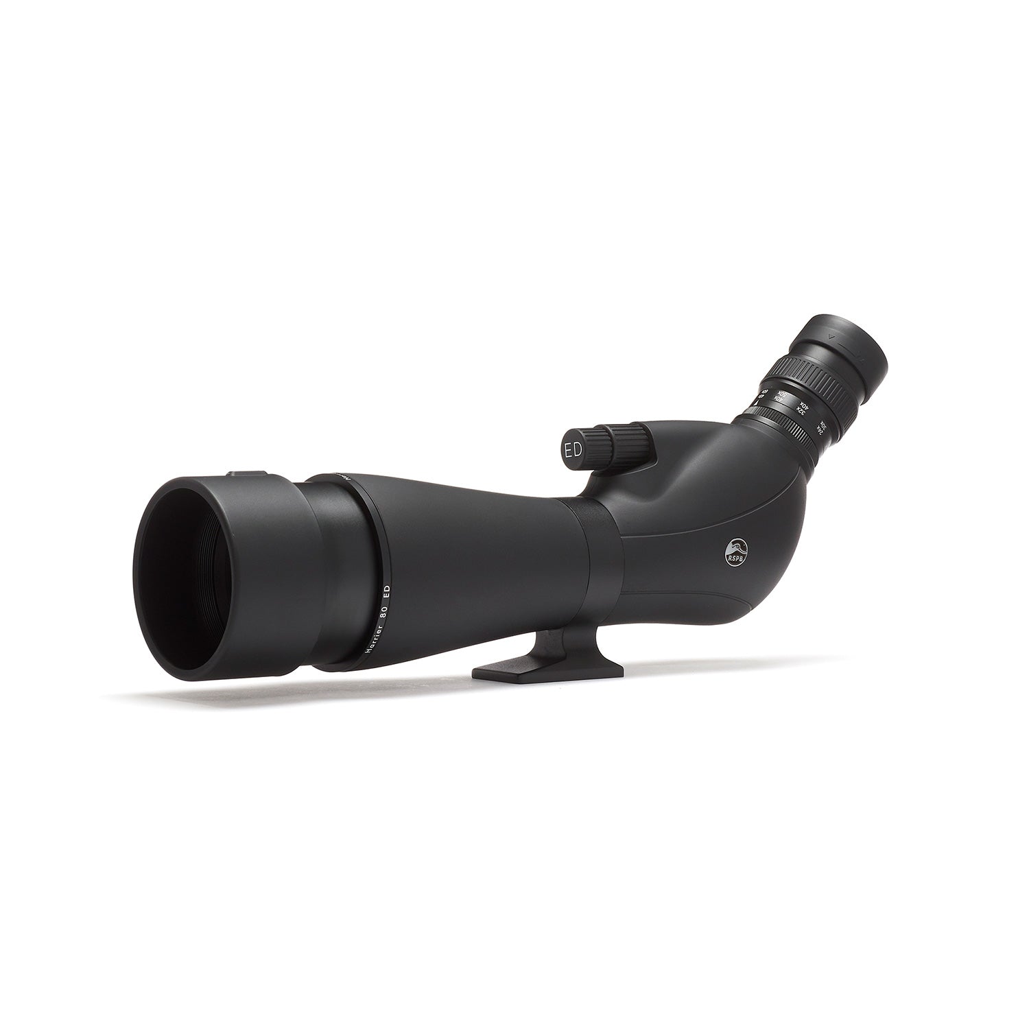 RSPB Harrier ED 20-60x80 spotting scope sun shield extended