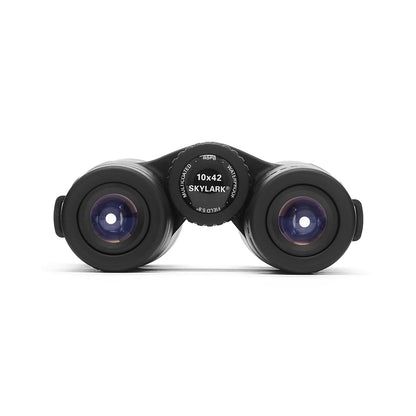 RSPB Skylark 10x42 binoculars focus wheel top