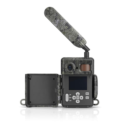 Zeiss Secacam 7 front view open screen and buttons