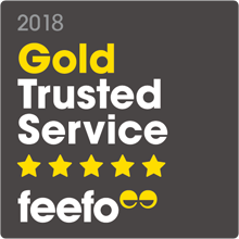 Feefo 2018 Gold Trusted Service